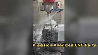 ماشینکاری CNC دقیق قطعات آنودایز شده