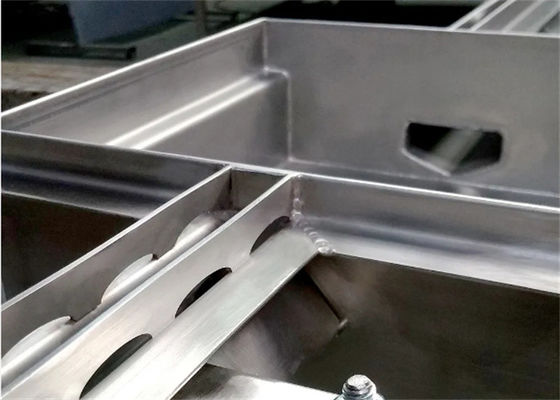 کیفیت  Custom Sheet Metal Welding Aluminum Parts Small AISI Standard کارخانه