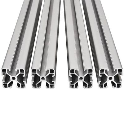2525 T اسلات پروفیل آلومینیوم خمش پروفیل اکسترود شده خدمات قطعات دقیق