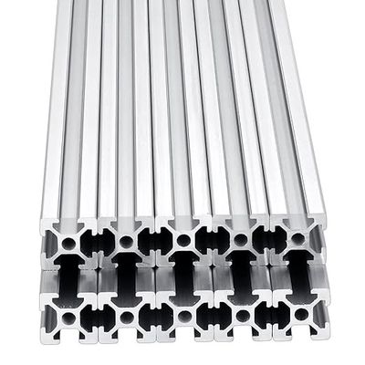 2525 T اسلات پروفیل آلومینیوم خمش پروفیل اکسترود شده خدمات قطعات دقیق