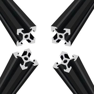 2525 T اسلات پروفیل آلومینیوم خمش پروفیل اکسترود شده خدمات قطعات دقیق