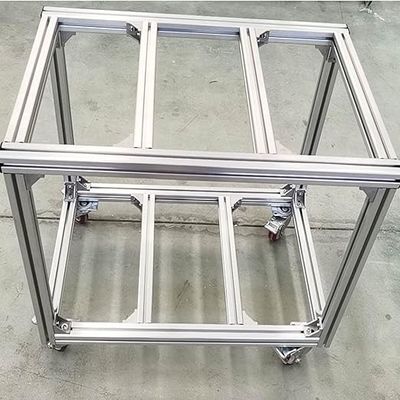 2525 T اسلات پروفیل آلومینیوم خمش پروفیل اکسترود شده خدمات قطعات دقیق