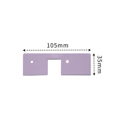 عایق حرارتی الکترونیک صنعتی سیلیکون Cpu Pad 0.5mm-15mm ضخامت
