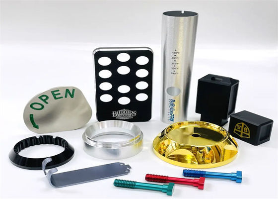OEM سفارشی قطعات آلومینیومی CNC ماشین آلات فرش سطح anodizing