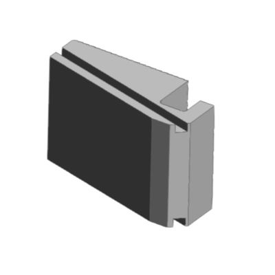 فولاد فرش CNC Pinza 005 E1 با روش ماشینکاری CNC و 88.0x56.0x39.0 میلی متر