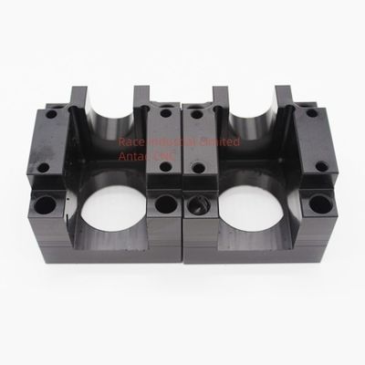 قطعات ماشینکاری CNC تخصصی با دقت بالا با سطح اسپری پودر آنودیزه شده