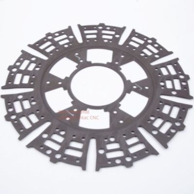 ورق طابع سفارشی خدمات فلزی دقت بالا 0.5mm 10mm ضخامت قطعات قطعات