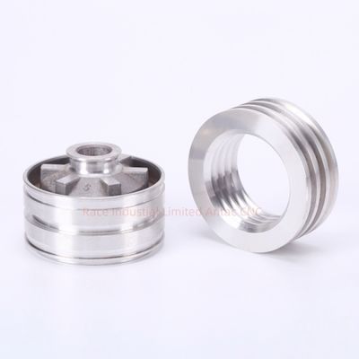 قطعات چرخش CNC سفارشی 0.01mm تحمل کاربردهای صنعتی قطعات دقیق