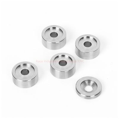 قطعات چرخش دقیق CNC آلومینیوم مواد فولاد ضد زنگ ± 0.005mm خدمات ماشینکاری