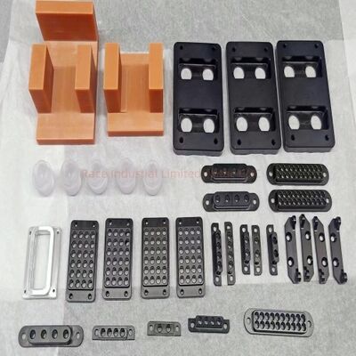 قطعات ماشینکاری CNC دقیق Ra0.2 Ra3.2 زبری سطح قطعات سفارشی آنودایز شده