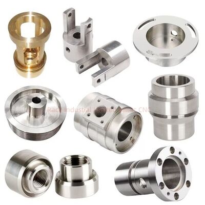 اجزای دستگاه CNC قطعات تراش CNC آندایز شده بازرسی ۱۰۰% برای اطمینان از عملکرد و دوام در مجموعه های مکانیکی